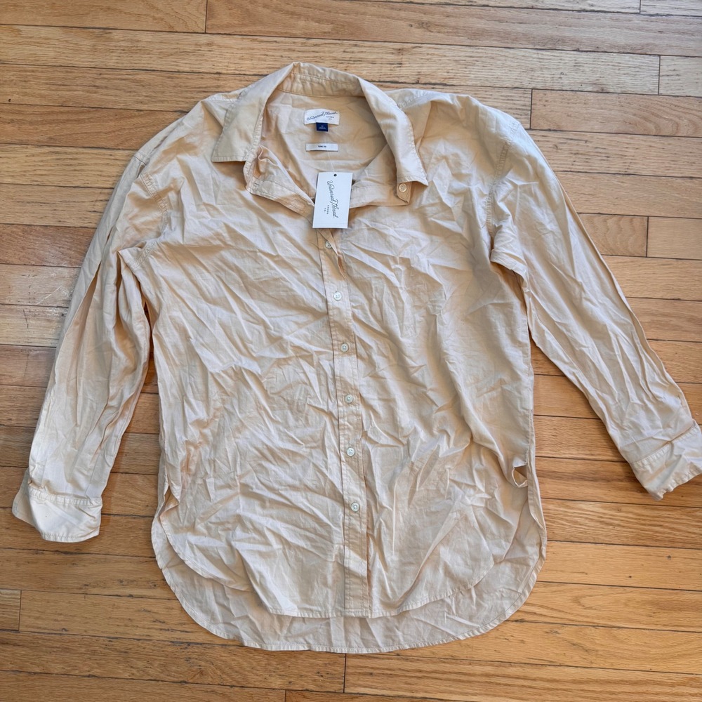 Universal Thread Womens Cotton Button Down Tunic … - image 2